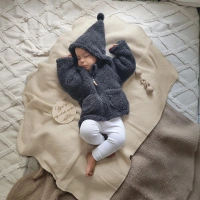 Zaffiro - Oslo Cotton Blanket 75x100, beige