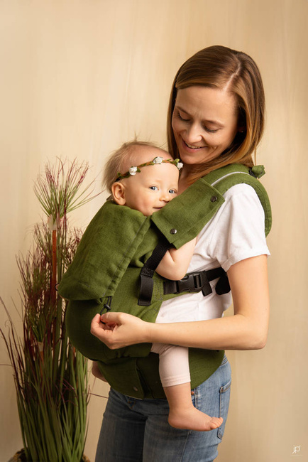 Nosidełko EverySlings - MiMi 2.0 soLinen Summer Grass