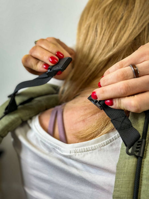 Nosidełko Kavka MultiAge Magnetic - Rosemary Linen