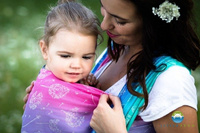 Chusta kółkowa Beloved Linen & Silk Windy Seeds