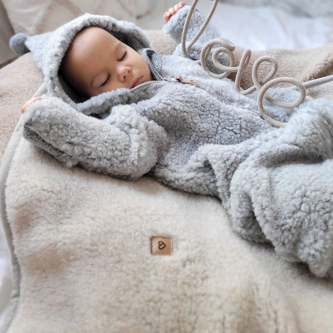 Zaffiro - Wool Blanket Browm