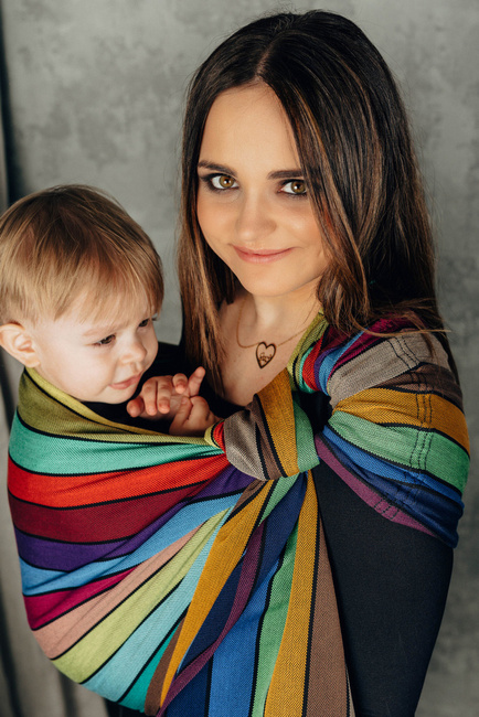 LennyLamb Ring Sling - Carousel of Colors