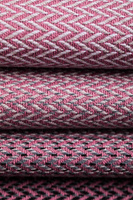 Chusta kółkowa LennyLamb - Jodełka Ombre Róż