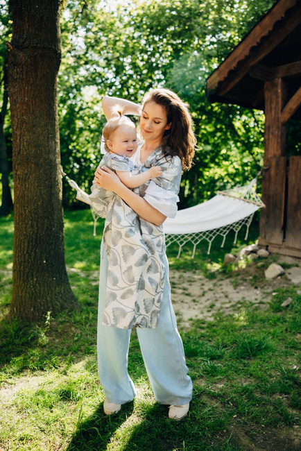 LennyLamb Ring Sling - Rainforest Serene