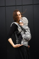 Baby carrier Kavka Multi-age stone geo bamboo