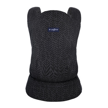 Zaffiro - baby carrier City Graphite Leaves