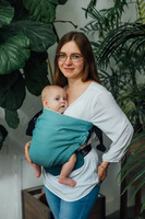 Nosidło LennyLamb LennyHip - Mała Jodełka Zieleń