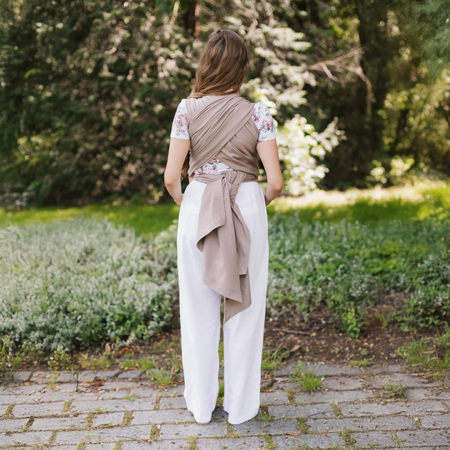 Woven wrap Zaffiro Be Close - Roma: Latte
