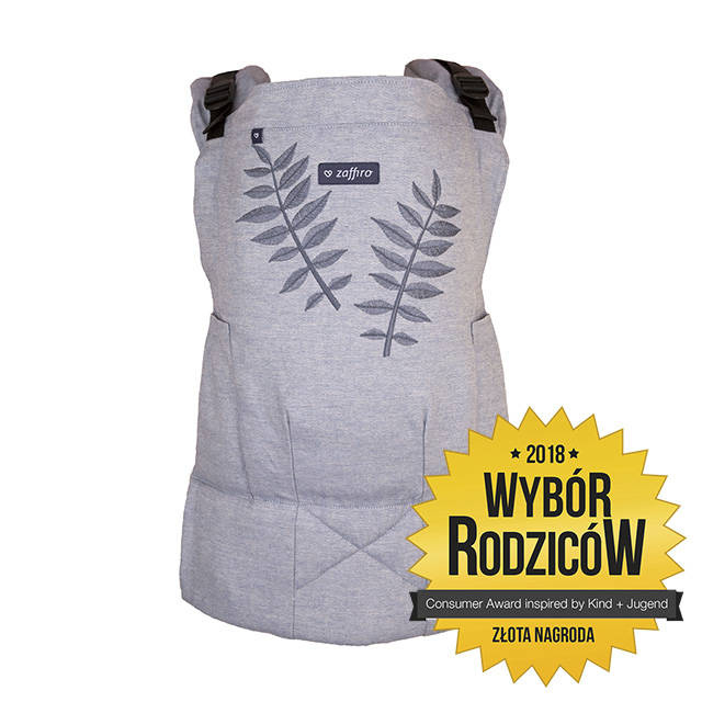 Nosidełko Zaffiro - regulowane SMART Nature Blue