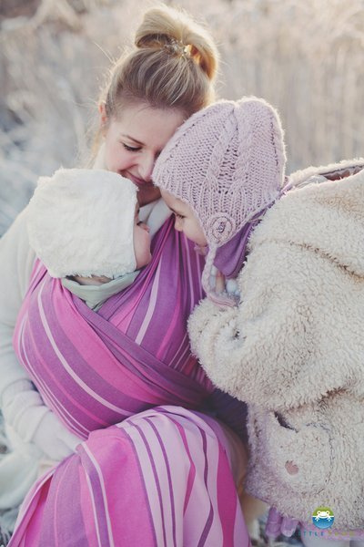 Chusta tkana Little Frog - Kunzyt