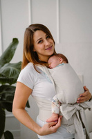 Nosidełko Kavka Handy: Pearl Herringbone 2024