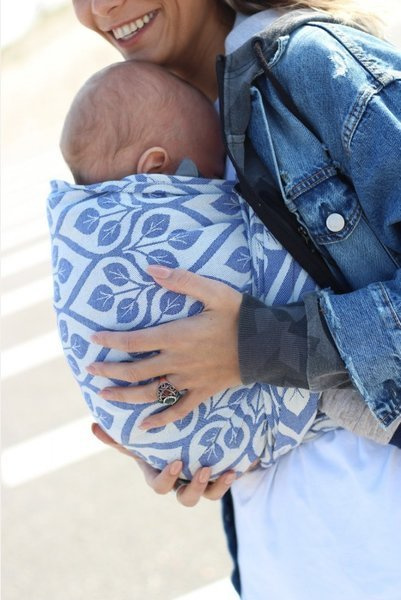 Chusta kółkowa Yaro La Vita Dark Blue (2m.)