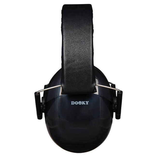 Dooky - Słuchawki ochronne Junior black 3+ (5-16l)