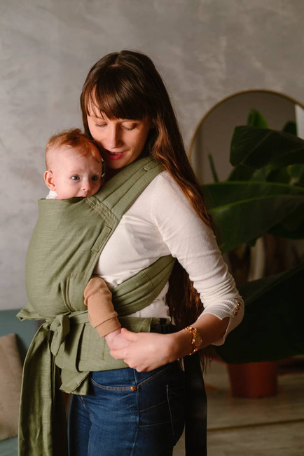 Half Buckle Kavka Handy: Rosemary Linen