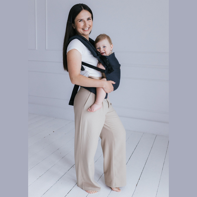 Zaffiro - baby carrier BabyGrow Roma: Anthracite