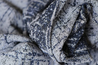 Chusta kółkowa Yaro Sparkling Ultra Navy Grey Repreve