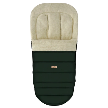 Zaffiro - Nordico iGrow Wool Sleeping Bag Bottle Green