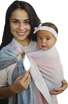 Little Frog Ring Sling - Foggy Cube