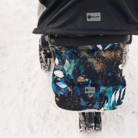 Rollersy - Bezpieczny śpiworek do auta - Gold Dust Black
