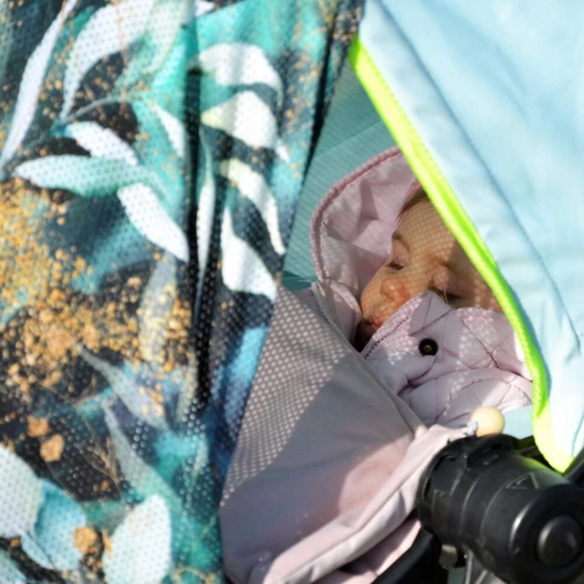 Rollersy - chusta do karmienia Gold Dust Black