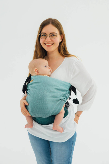 Nosidło LennyLamb LennyHip - Mała Jodełka Zieleń