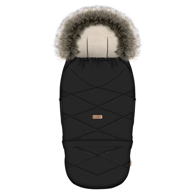 Zaffiro - Aspen GrowUp Wool Sleeping Bag - Black