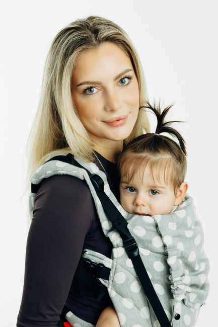 LennyLamb Baby carrier: LennyUpGrade: Litte Herringbone Skylight