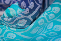 Chusta tkana Yaro Slings - La Vita Aqua Grad Natural Kapok