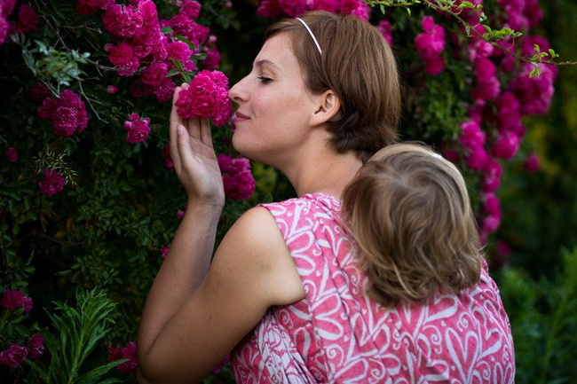 Chusta tkana EverySlings fLOVEr Passion