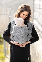 Chusta tkana Be Lenka - Bloom Grey