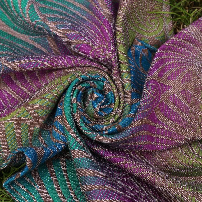 Chusta tkana Yaro Sling - Dandy Trinity Ara Rainbow High Wool