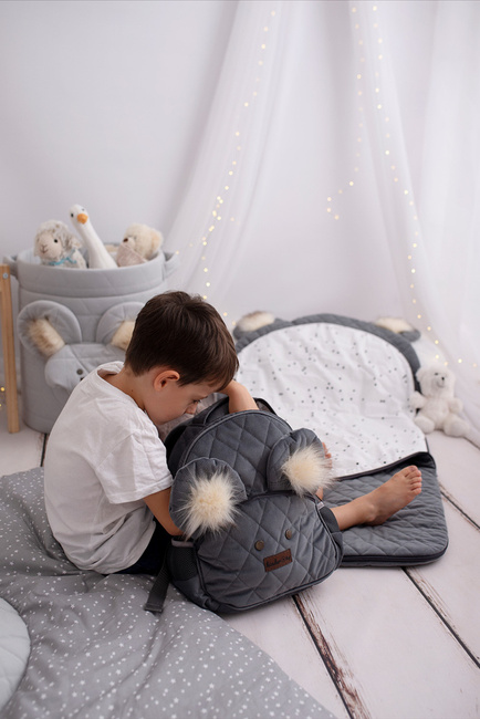 Plecak dziecięcy - Travel Bear Graphite
